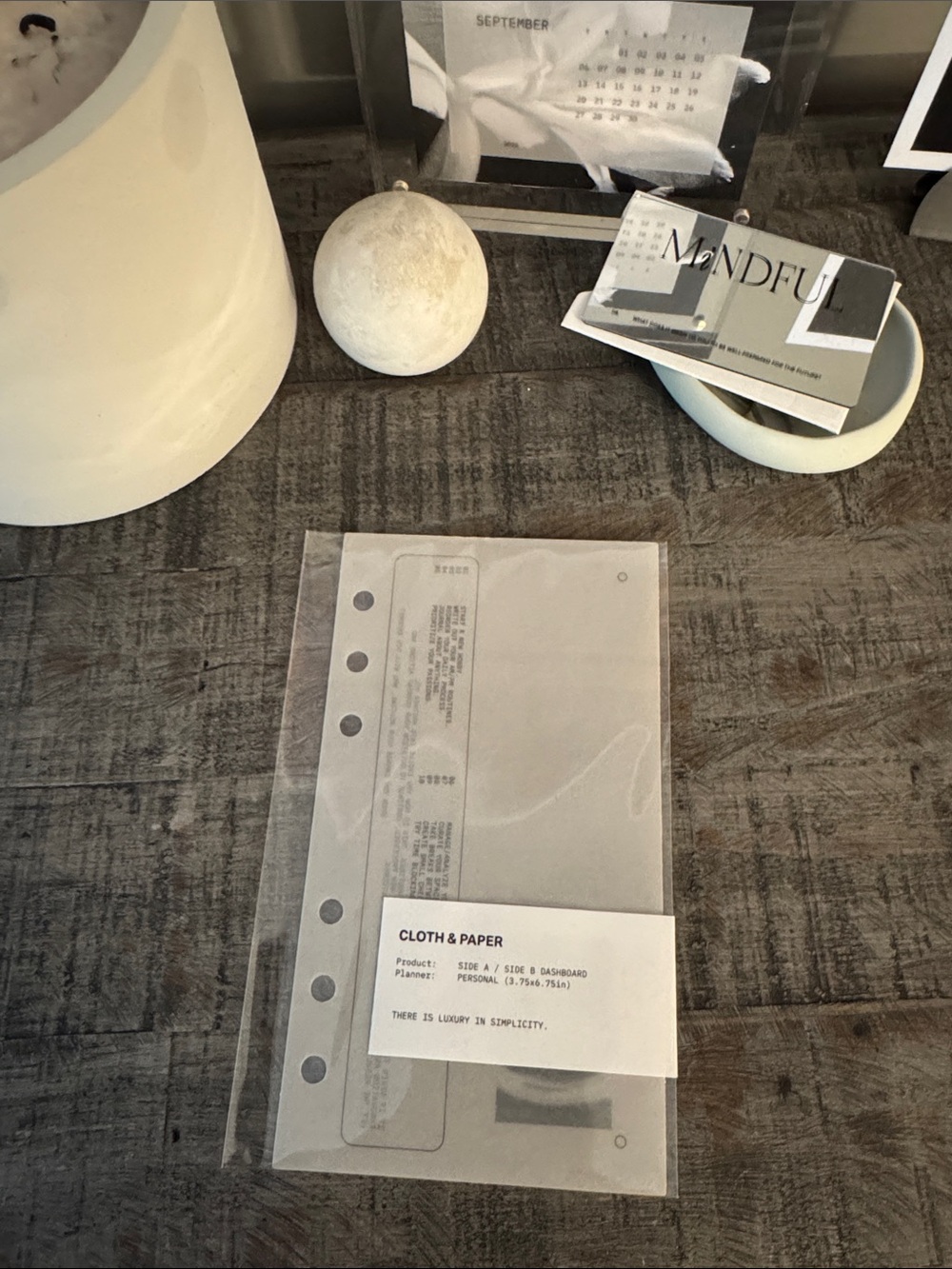 🏷️ NWT Cloth & Paper Side A/ Side B Dashboard | Personal Size